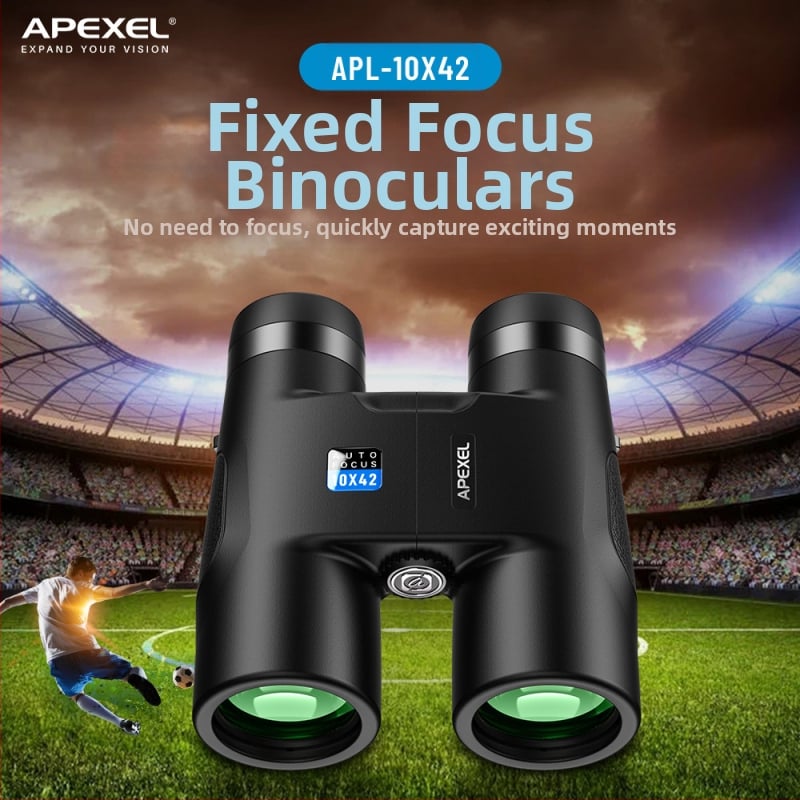 Телескоп Apexel Autofocus с 10-кратно увеличение, бинокулярен голям окуляр за пеещи птици на открито, производител на телескоп на едро