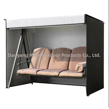 Rūpnīcas tiešais dārza šūpoļu šūpuļkrēsla pārvalks, ūdensizturīgs un putekļu necaurlaidīgs Amazon Ebay pagalma šūpoļu pārvalks