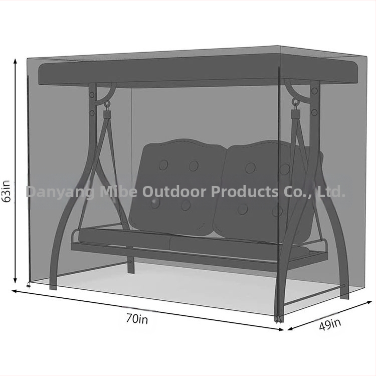 Фабричен директен калъф за люлеещ се стол за градина, водоустойчив и прахоустойчив, Amazon Ebay, калъф за люлка за двор