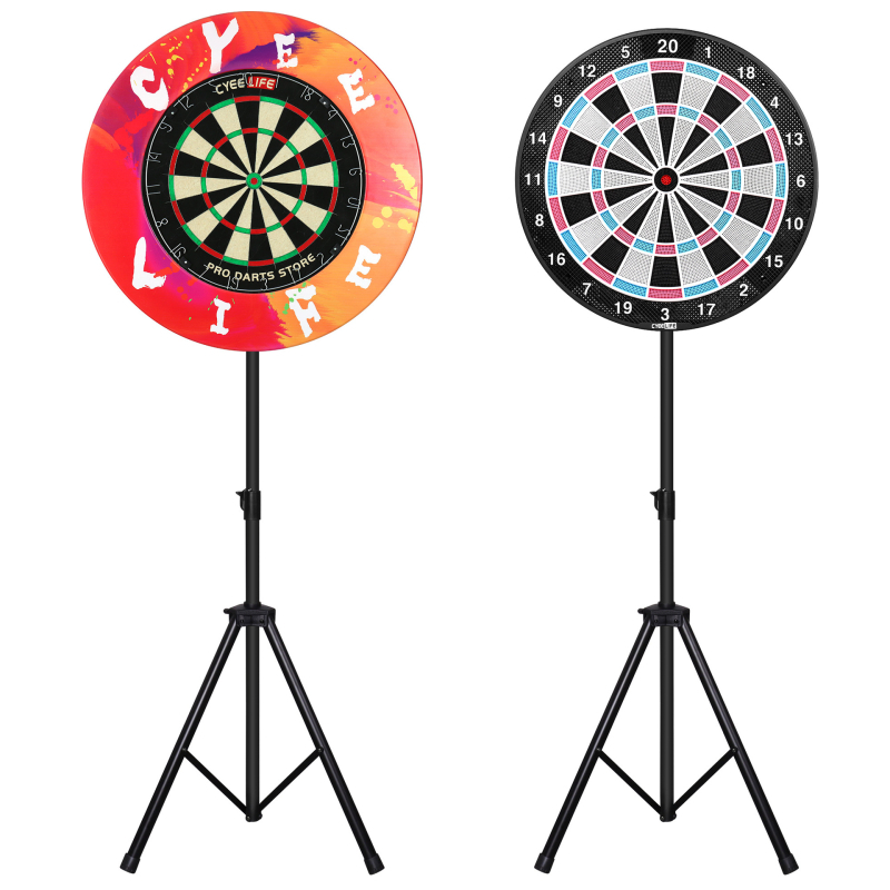 Gyártó raktáron dart célpont konzol dart állvány vastagított ütésálló telepítés kényelmes hordozható mozgatható konzol
