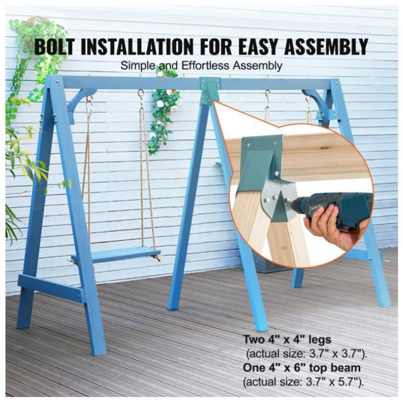 Pielāgots šūpoles kronšteins no izturīgas oglekļa tērauda furnitūras stiprinājuma kronšteins koku nostiprināšanai briežu statīva šūpoles kronšteins