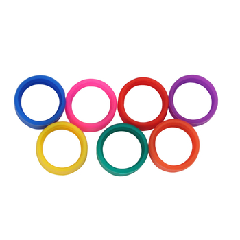 Raadiosaatja antenni logoga rõngas, universaalne raadiosaatja kummist rõngas, dekoratiivne antenni kaitsekate, toote lisatarvikud