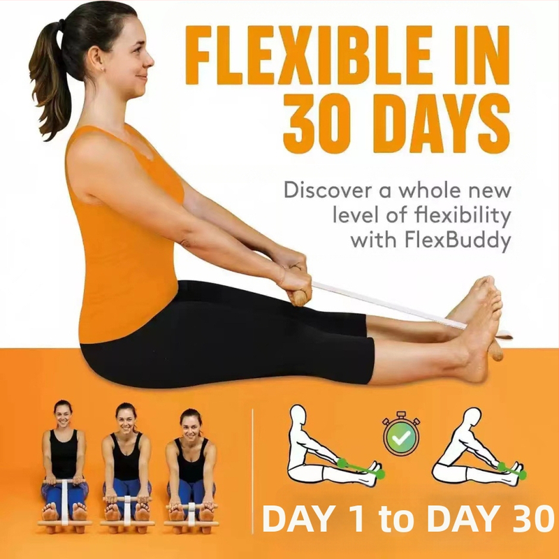 „Spot Cross-Border Beech Wood Handle“ pasipriešinimo juosta, nešiojama tempimo lazdelė, jogos fitneso traukimo gimnastikos tempimo įrangos gamykla