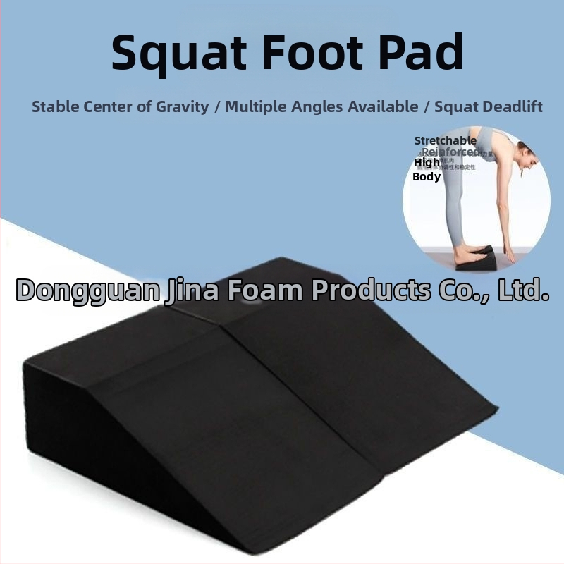 Трансгранична доставка на Eva Squat Wedge Block Yoga Spoolish Stretching Ramp Ramp Pedal Triangle Yoga Block
