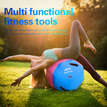 Надуваема гимнастическа постелка за задно салто, въздушна писта, въздушна бъчва, въздушен барабан, подвижна постелка, тип кофа, тренажор за задно салто, йога