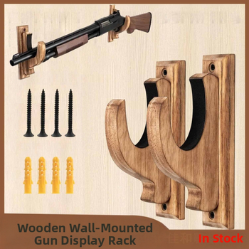 Puidust seinale kinnitatav relvariiul, vibu- ja nooleriiul, seinale kinnitatav vintpüssi hoiuriiul