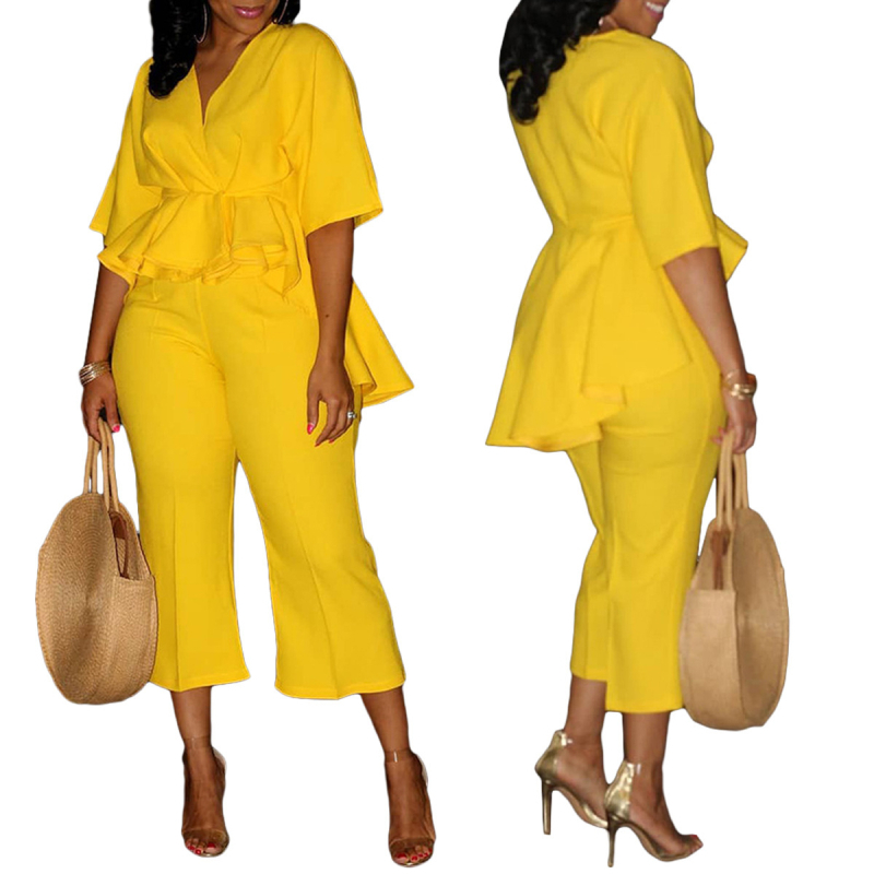 ALLIKAS tootjad müüvad väliskaubanduse naisterõivaid, moekaid volangidega õmblustega ebakorrapäraseid ülaosaga laienevaid pükse, vabaaja ülikondi naistele