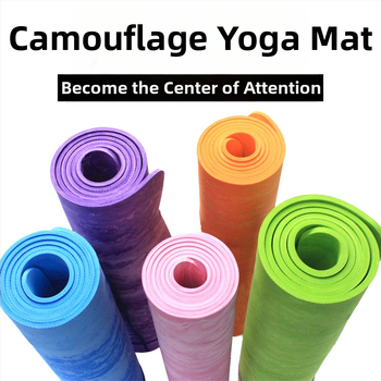 Eva kamuflaažjoogamatt niiskuskindel libisemisvastane matt 6mm treeningmatt joogamatt piiriülene Kagu-Aasia plahvatusjoogamatt