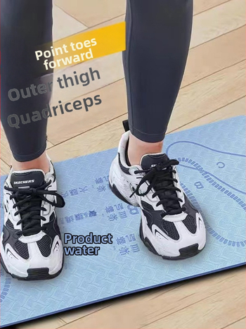 Tootja hulgimüügi kükimatt, algajate küki abitreeningu varustus, kilbiga jalgade salendava välimusega majapidamismatt TPE-st