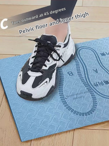 Tootja hulgimüügi kükimatt, algajate küki abitreeningu varustus, kilbiga jalgade salendava välimusega majapidamismatt TPE-st