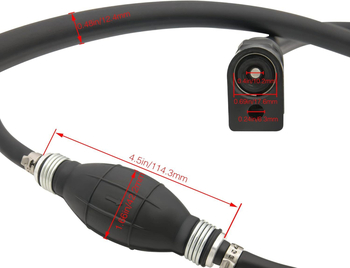 „Notetoupt“ kuro linijos mazgas 5\/16 colių 8 mm kuro dujų linija H