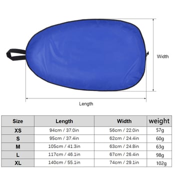 Eva Kayak Assault Boat Ocean Boat Zemūdenes Spilvena Sēdekļa Nodalījuma Pārvalks Oksfordas Audums Laivu Piederumi