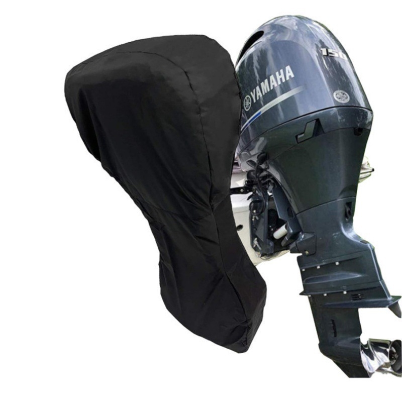 Husă de protecție pentru motor outboard transfrontalieră, husă de praf pentru motor, impermeabilă și anti-murdărire, husă de protecție solară pentru motor, pânză Oxford 210D
