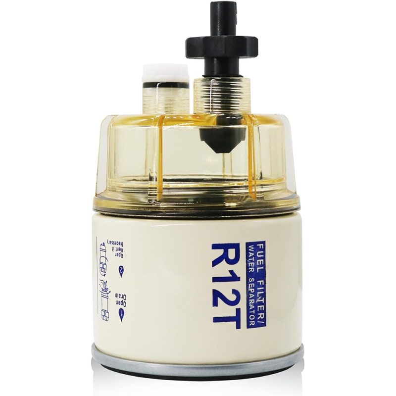 Dīzeļdegvielas filtra vietas montāža S3213 S3227 R12T Kuģa filtrs Degvielas ūdens separatora filtrs