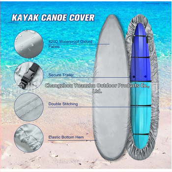 Αδιάβροχο κάλυμμα καγιάκ Κάλυμμα αποθήκευσης καγιάκ Σκίαστρο για καγιάκ Αδιάβροχο κάλυμμα εξωτερικού χώρου