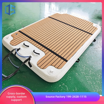 Pripučiama lova žvejybos pontonui, pripučiama plaukiojanti jachta, pontonas, vandens poilsio stalas, jachta X20