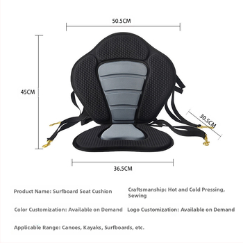 Rūpnīcas vietas va die sērfošanas dēļa sēdeklis kajaks atzveltne kanoe dreifējoša laiva ciets laivas spilvens āra lietošanai