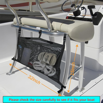 Τσάντα αποθήκευσης σκαφών αναψυχής, ρυθμιζόμενη κρεμαστή τσάντα αποθήκευσης ματιών, τσάντα αποθήκευσης εργαλείων ψαρέματος εξωτερικού χώρου