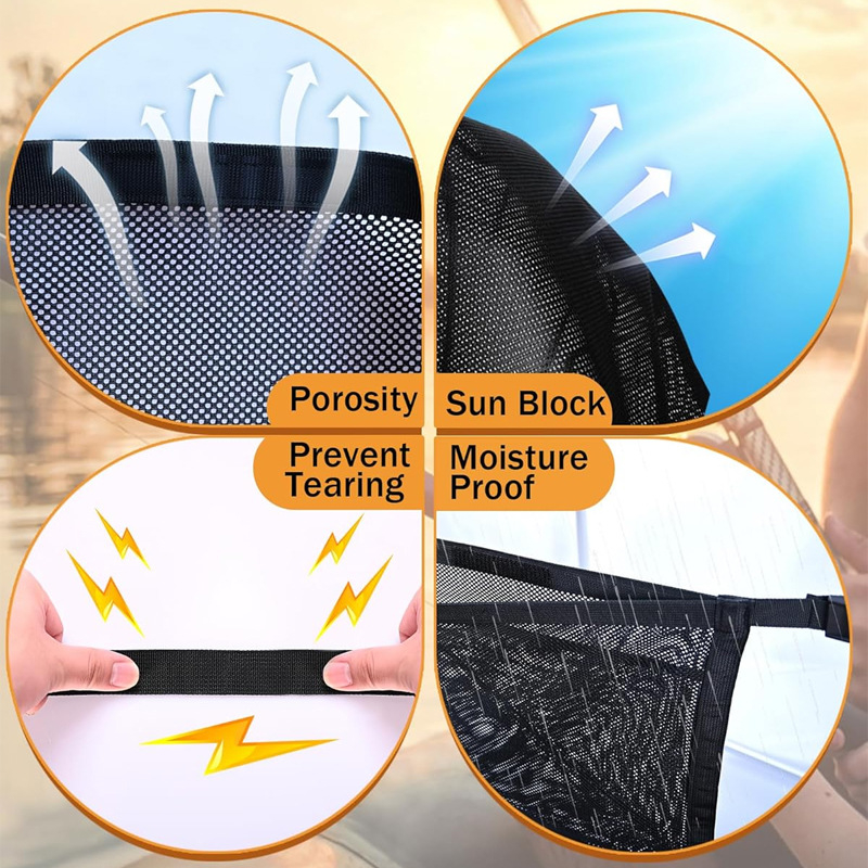 Jahivõrgust hoiukott, reguleeritav võrgust rippkott, õues kalapüügivahendite hoiukott