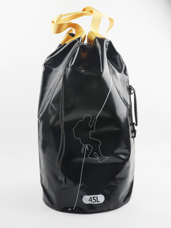 Piedzīvojumu alu aprīkojuma uzglabāšanas mugursoma Profesionāla glābšanas ūdenskrituma virvju aprīkojuma drenāža Āra klinšu kāpšanas virvju soma