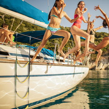 Ražotāja jahtu kāpnes, jūras glābšanas kāpnes, kajaku kāpnes, virvju kāpnes, četru sekciju pretpazaudēšanas kāpnes, karabīnes virvju kāpnes