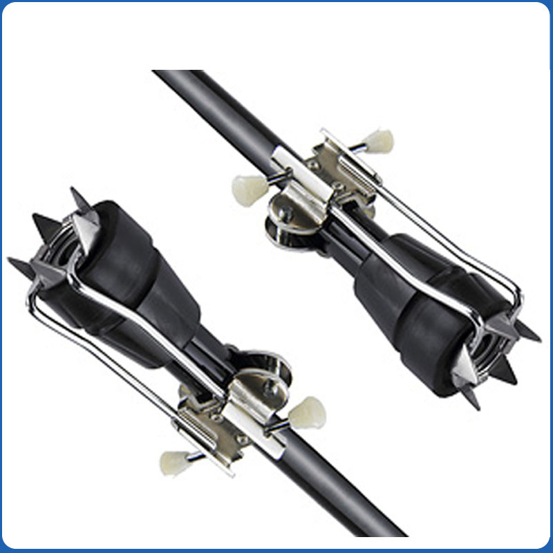 Котки за трекинг от неръждаема стомана за сняг, открити, ледени и снежни, неплъзгащи се патерици с висока якост на захващане, пътуване, планинско катерене