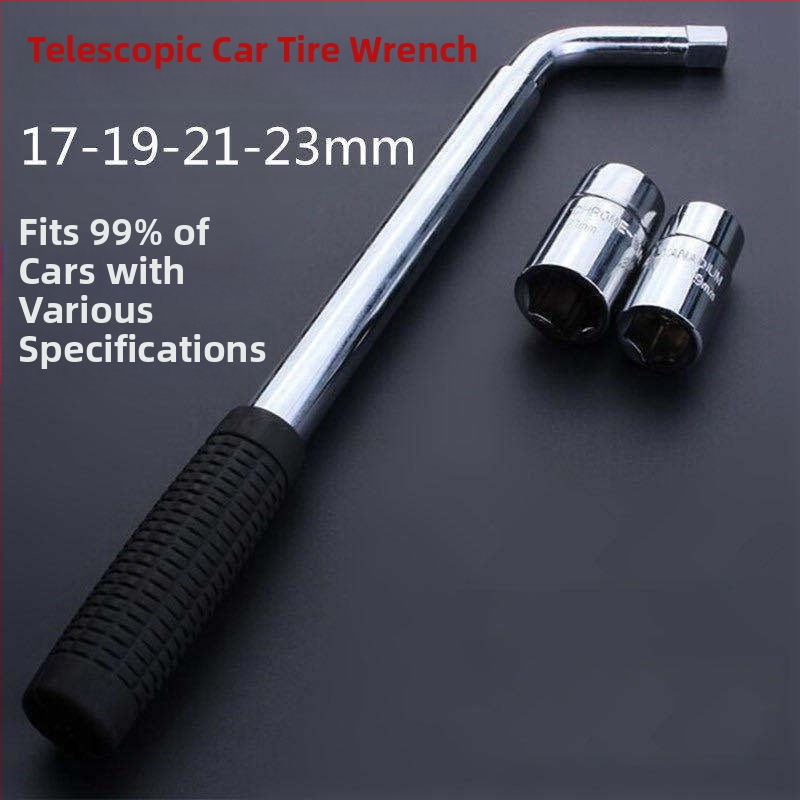 Прибиращ се удължен ръкав за автомобилни гуми, спестяващ труд, смяна на автомобилни гуми, демонтаж, гаечен ключ за главина на колело, костюм, инструмент