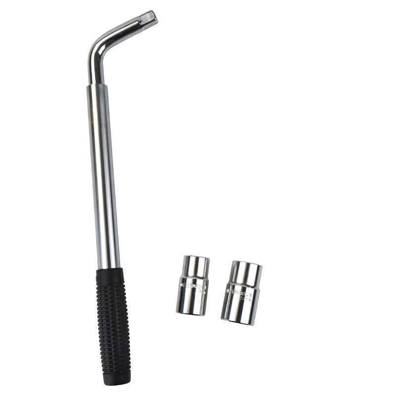 Automašīnas riepu uzgriežņu atslēgas uzmava, ievelkama, pagarināta, darbietilpīga automašīnas riepu nomaiņas demontāžas riteņa rumbas uzgriežņu atslēgas uzvalks