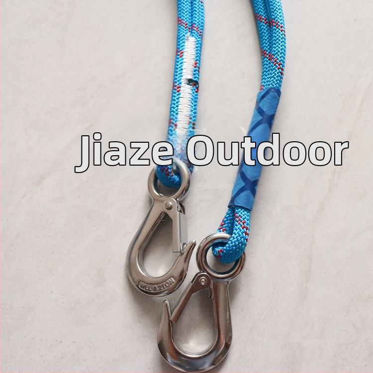 Външна тежкотоварна кука за връзване на люлка с въже за връзване на хамак, висящ стол, колан за свързване на йога хамак, висящо въже