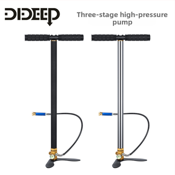 DIDEEP nerūdijančio plieno aukšto slėgio siurblys 30MPA 4500psi 40MPA 6000psi trijų pakopų rankinis