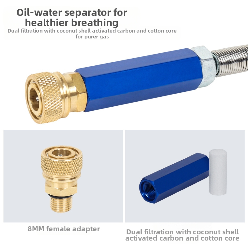 DIDEEP помпа за високо налягане от неръждаема стомана 30MPA 4500psi 40MPA 6000psi тристепенна ръчна