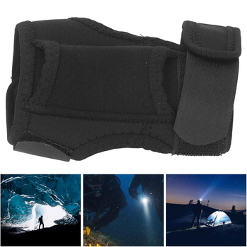 Tarpvalstybinis karšto išpardavimo universalus nardymo medžiagos sutirštintas žibintuvėlio pirštinės laisvų rankų įranga, reguliuojamas apyrankės apšvietimas