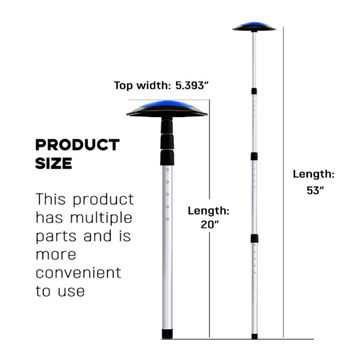 Βάση στήριξης τσάντας γκολφ 4 τμημάτων, αναδιπλούμενη βάση στήριξης τσάντας γκολφ που προστατεύει το καλάμι στήριξης της τσάντας γκολφ για να αποτρέψει την παραμόρφωση της τσάντας γκολφ