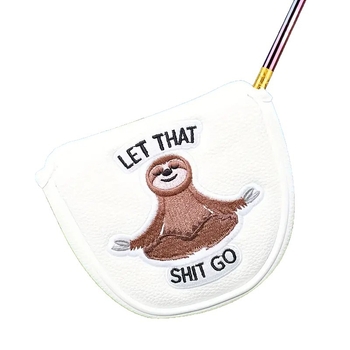 Νέα κάλυψη γκολφ μπαστούνι κάλυμμα putter υψηλής ποιότητας PU εξαιρετικό μοτίβο κοάλα κέντημα μαγνήτη κλείσιμο διασυνοριακή καυτή πώληση