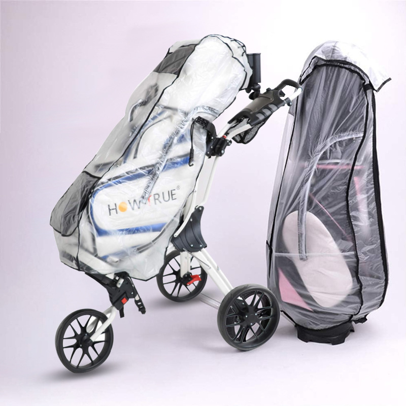 Amazoni piiriülene eksklusiivne golfikepi koti vihmakate PVC golfikepi kate golfikoti kate