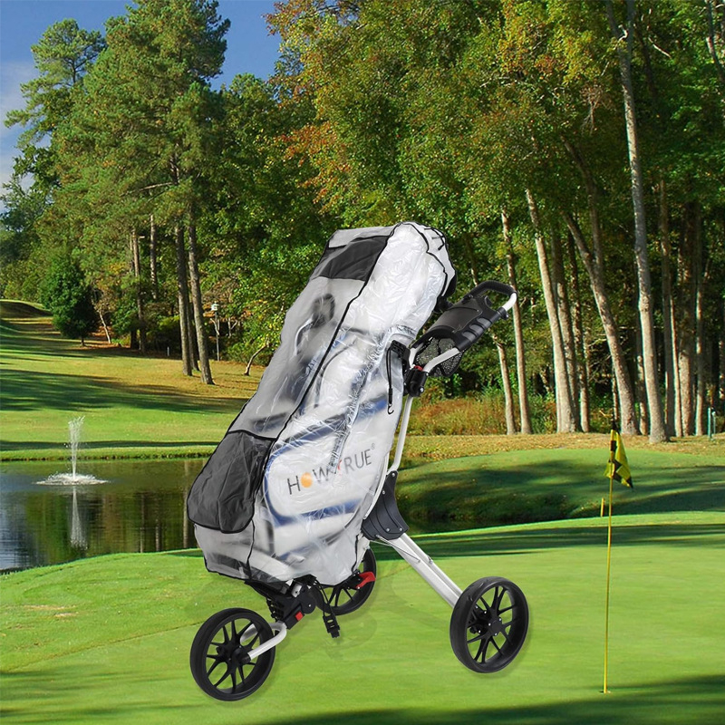 Amazoni piiriülene eksklusiivne golfikepi koti vihmakate PVC golfikepi kate golfikoti kate