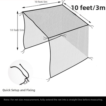 Ξεχωριστό δίχτυ για γκολφ 3 μέτρων, εσωτερικό και εξωτερικό, ανταλλακτικό δίχτυ για εξάσκηση γκολφ