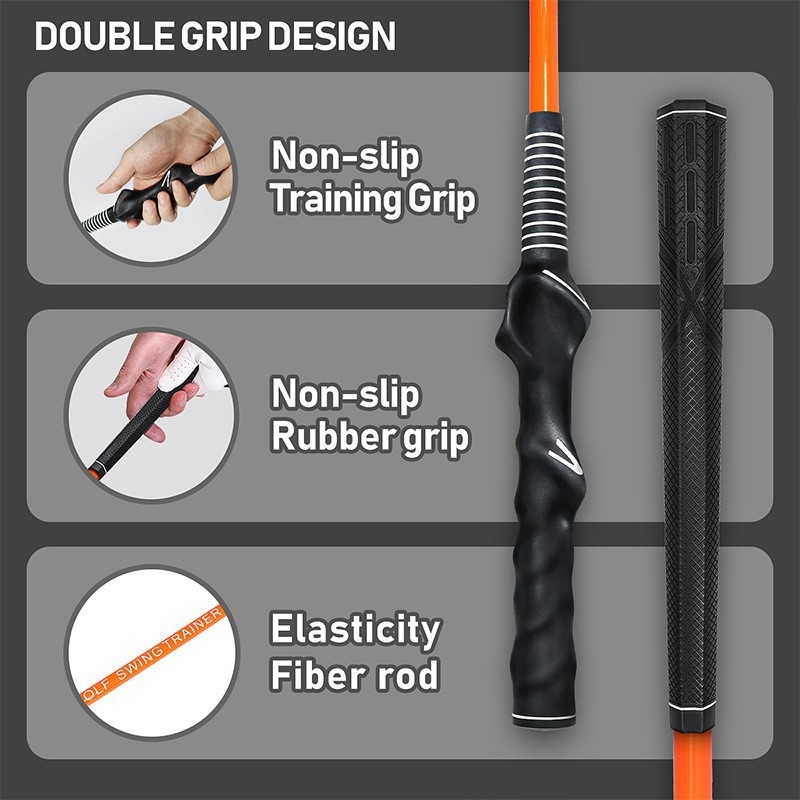 Golfikiikuga kahepealine kiikutreener Multifunktsionaalne golfikiikuga golfikiikutreener