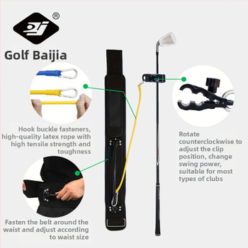 Συσκευή εξάσκησης Parknshop Swing Aid, Εκπαιδευτής απελευθέρωσης χεριών, Διόρθωση στάσης μέσης Bj-306, απαραίτητο για παίκτες γκολφ