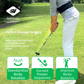 Συσκευή εξάσκησης Parknshop Swing Aid, Εκπαιδευτής απελευθέρωσης χεριών, Διόρθωση στάσης μέσης Bj-306, απαραίτητο για παίκτες γκολφ