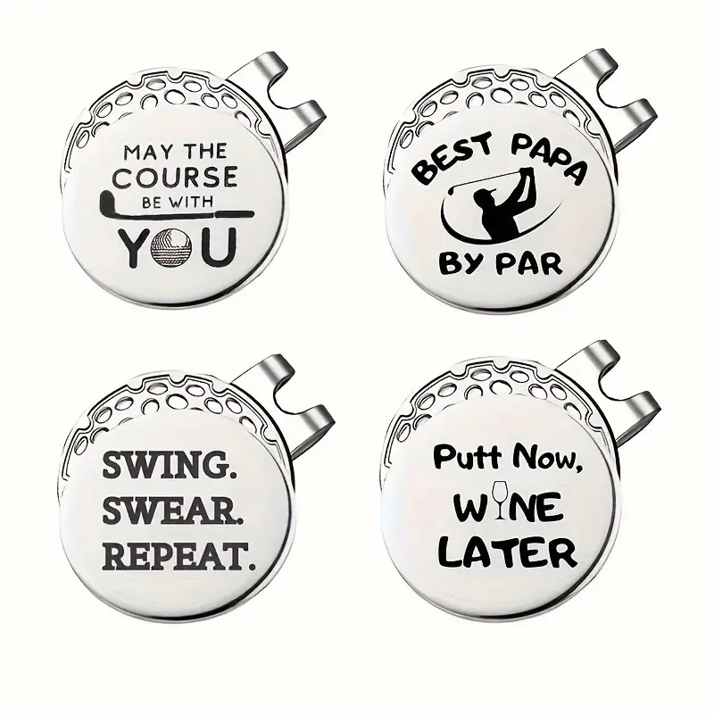 Novi pribor za golf kreativna oznaka položaja loptice metalna oznaka loptice oznaka oznaka slovo magnetska kopča za šešir