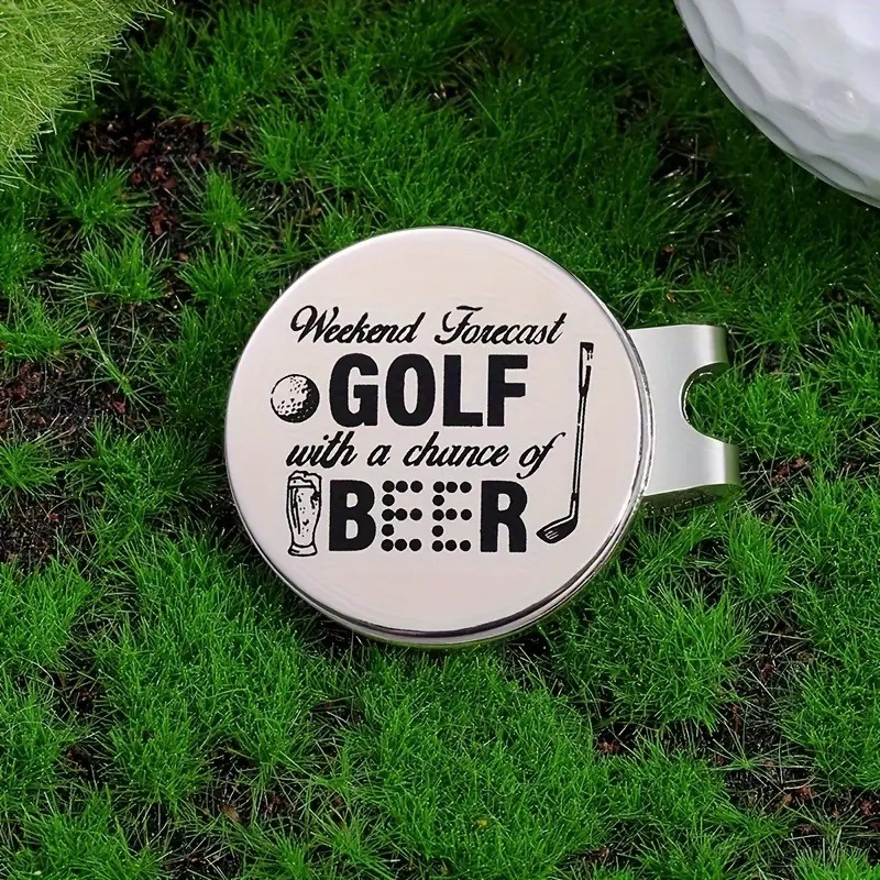 Novi pribor za golf kreativna oznaka položaja loptice metalna oznaka loptice oznaka oznaka slovo magnetska kopča za šešir