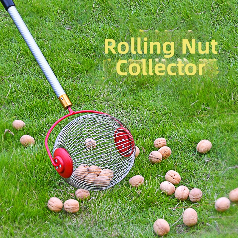 „Amazon Fruit Collection“ riešutų rinktuvas, vaisių rinktuvas, sodo įrankių rinktuvas, graikinių riešutų rinktuvas, kaštonų rinktuvas