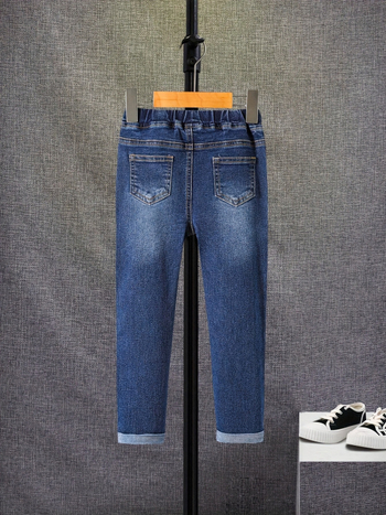 nt2033 διασυνοριακό εξωτερικό εμπόριο αγόρι πουλόβερ με κουκούλα παντελόνι τζιν κοστούμι