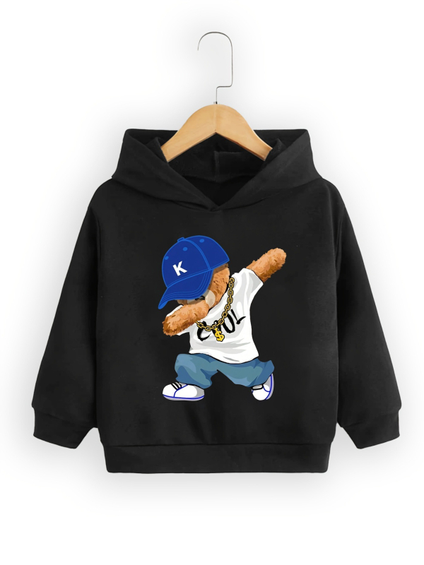 nt2033 prekogranična vanjska trgovina dječak pulover s kapuljačom traper hlače odijelo