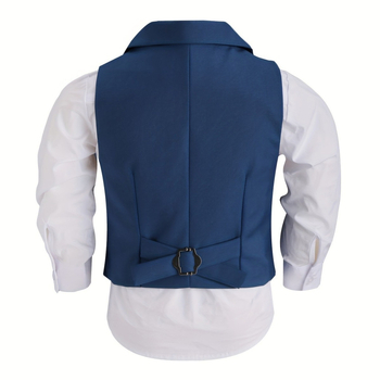 Poiste pidulik ülikond Stiilne Briti stiilis lillepoisi kostüüm Laste sünnipäevaperemehe laste ülikond Esimese sünnipäeva ülikond