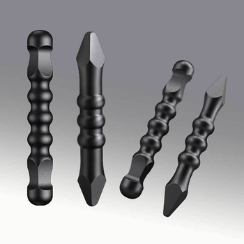 Šaltojo plieno kubietiško rotango nešiojamas EDC įrankis lauko asmeniniam plastikiniam plieniniam savigynos lazdai lauko trumpam lazdai nuo vilkų