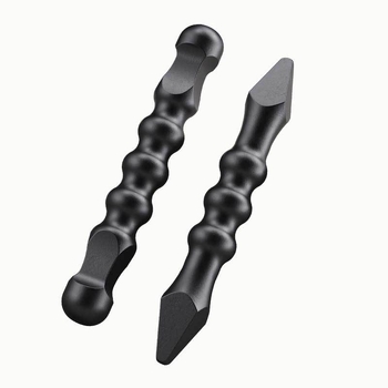 Šaltojo plieno kubietiško rotango nešiojamas EDC įrankis lauko asmeniniam plastikiniam plieniniam savigynos lazdai lauko trumpam lazdai nuo vilkų