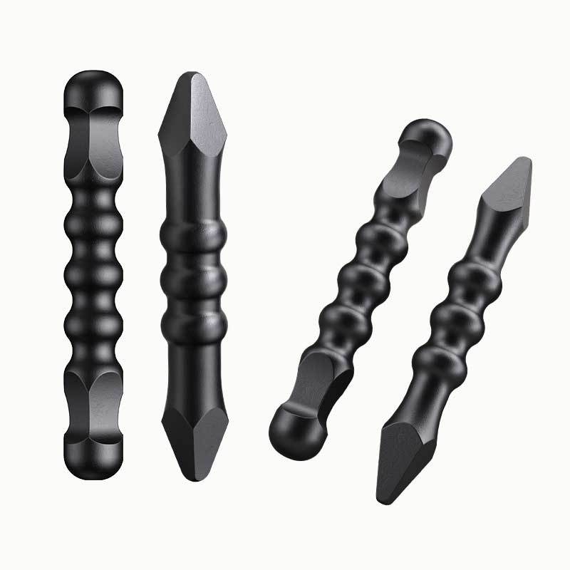 Šaltojo plieno kubietiško rotango nešiojamas EDC įrankis lauko asmeniniam plastikiniam plieniniam savigynos lazdai lauko trumpam lazdai nuo vilkų