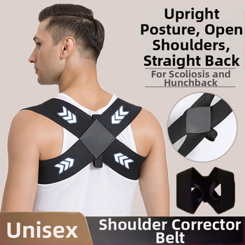 Atviras pečių ir nugaros diržas, kupros korektorius, suaugusiųjų spaudimas ant nugaros, nugaros lavinimo diržas, atviras pečių diržas, tiesios nugaros pagalbinis korekcinis diržas